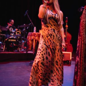 Jessica Simpson 2.0 Bias Dress in Animal Print