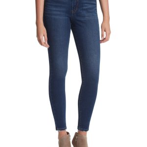 Adored High Rise Ankle Skinny Jeans in Mia