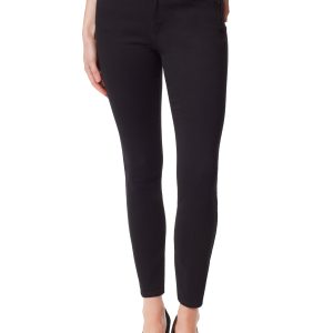 Adored High Rise Ankle Skinny Jeans in Black