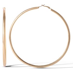 Large 3.75 Hoop Earring