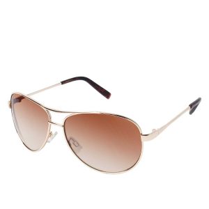 Iconic Aviator Pilot Sunglasses with Bifocal Readers in Gold