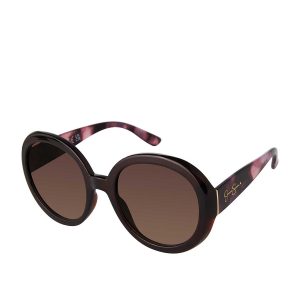 Oversized Fashionable Round Sunglasses in Tortoise