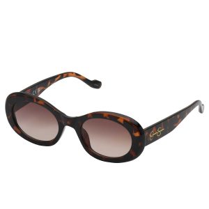Iconic Vintage Oval Sunglasses in Tortoise