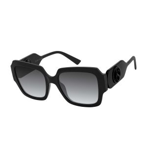 Statement Square Sunglasses in Black
