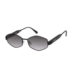 Hex Frame Sunglasses in Black