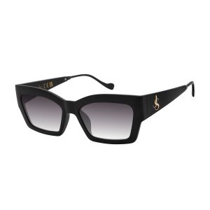 Modern Cat Eye Sunglasses in Black