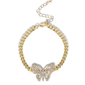 Butterfly Charm Bracelet