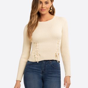 JS Jessica Simpson Taira Top in Birch