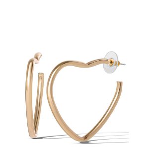 Heart Hoop Earrings