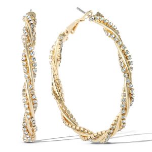 Spiral Hoop Earrings