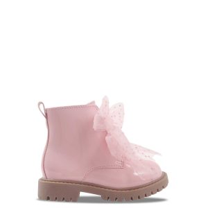 Toddler Daria Sneaker Double Bow in Blush