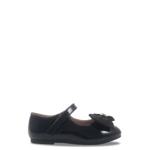 Toddler Amy Big Bow Mary Jane in Black