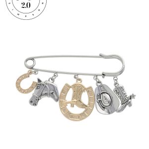 Jessica Simpson 2.0 Western Charm Pin Brooch