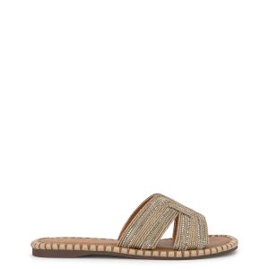Blesyn Flat Sandal in Bermuda Sand