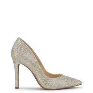 Cassani Pump in Light Gold