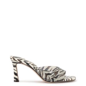 Cennet Slide in Brown Zebra