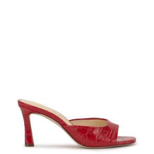 Cennet Slide in Red Muse