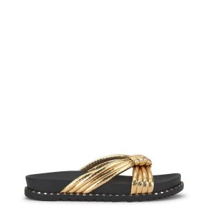 Cilleva Sandal in Gold