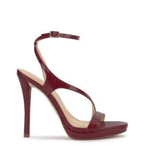 Dixia High Heel in Chili Pepper