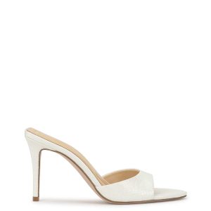 Dravie High Heel in Bright White