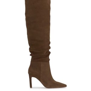Emetta Over The Knee Boot in Maple