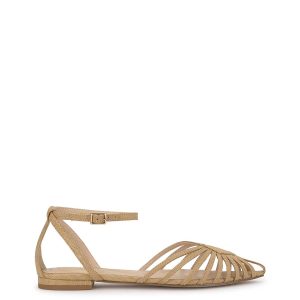 Eulean Sandal in Natural Raffia