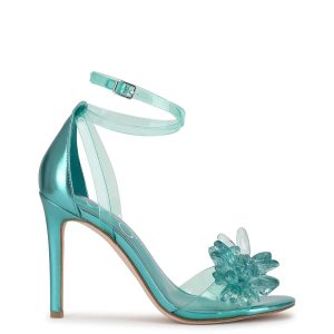 Janivah High Heel in Summer Seafoam