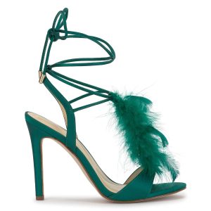 Jenzin High Heel in Gem Green