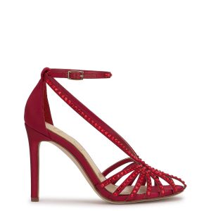 Jittale High Heel in Chili Pepper