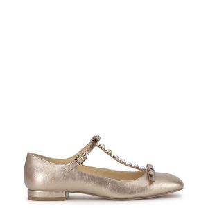 Jolliya Ballet Flat in Gold