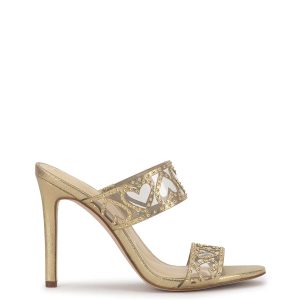 Jovara High Heel in Gold