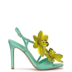 Jylia High Heel in Summer Seafoam