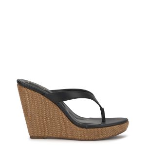 Jyseta Wedge in Black
