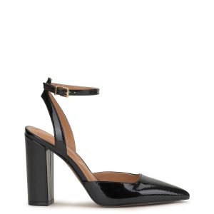 Nazela Pump in Black Patent