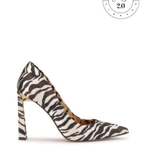 Omissia High Heel in Brown Zebra