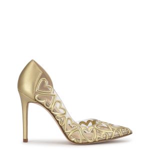Palvin High Heel in Gold