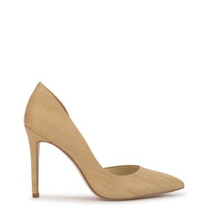 Prizma D'Orsay Pump in Natural Raffia