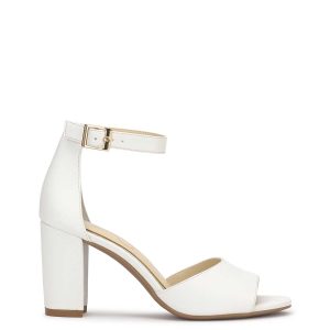 Sherron Sandal in Bright White