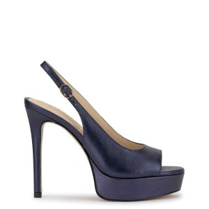 Sibilla High Heel in Indigo