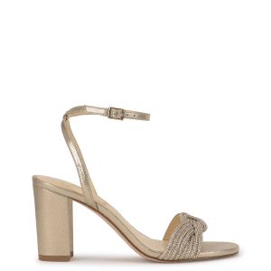 Sienea High Heel in Light Gold