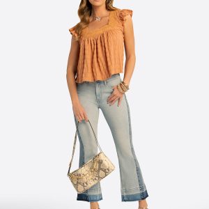 Jessica Simpson 2.0 Grayson Shoulder Bag in Soft Ivory