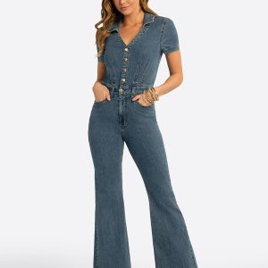 JS Jessica Simpson Lyra Jumpsuit in Reflector