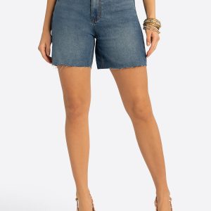 JS Jessica Simpson San Antonio Bermuda Shorts in Seashell