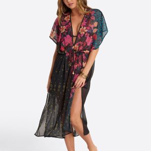 Long  Dress Cover Up in Swipe Right