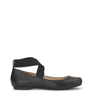 Mandalaye Ballet Flat in Black